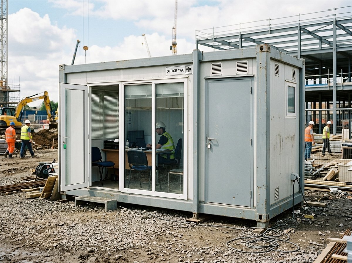 Office Cabin & Portable Toilet